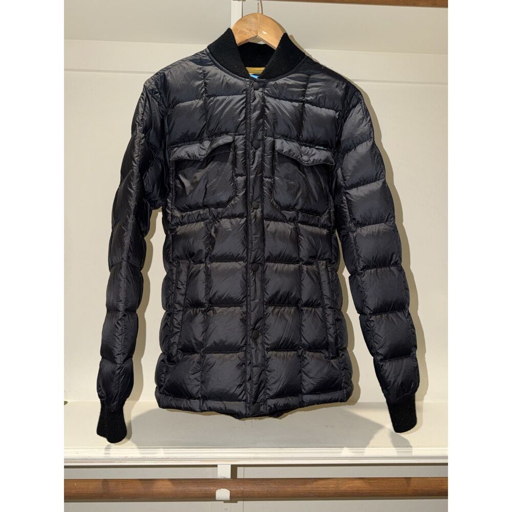 Eddie Bauer Mens Small Down Jacket Waterfowl Feathers